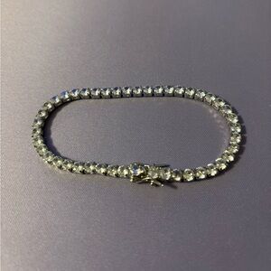8” Silver Filled Tennis Bracelet